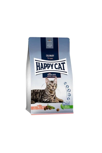 Happy Cat Atlantic Lachs Somonlu Yetişkin Kedi Maması 4 Kg ürün görseli 1