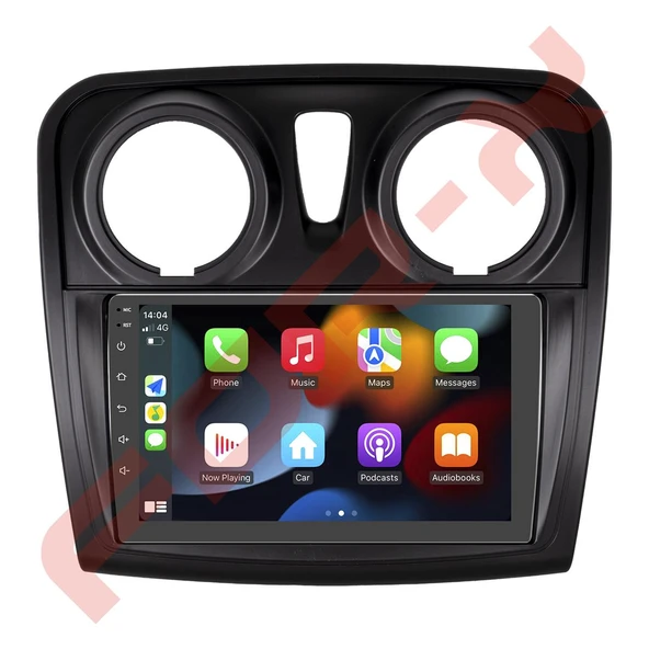 OTO TABLET ÇERÇEVE DACIA SANDERO 2017+ 9" SİYAH TAC-028 ürün görseli 1