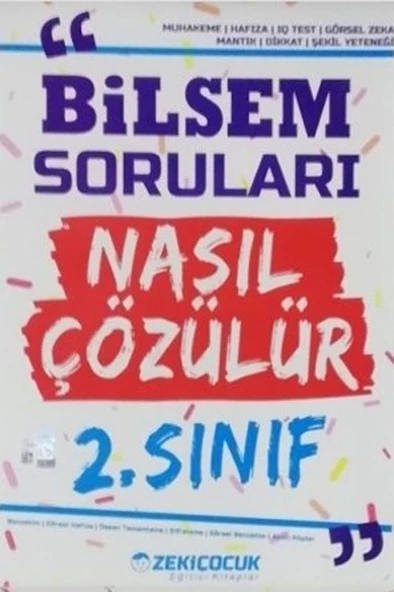 2. Sınıf Bilsem Soruları Nasıl Çözülür Zeki Çocuk ürün görseli 1