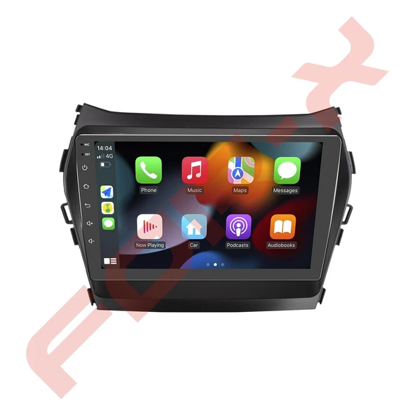 OTO TABLET ÇERÇEVE HYUNDAI SANTAFE 2013-2016 9" SİYAH TAC-084 ürün görseli 1