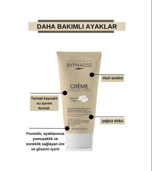 BYPHASSE Home Spa Ayak Bakım Kremi 150ml - Resim 2