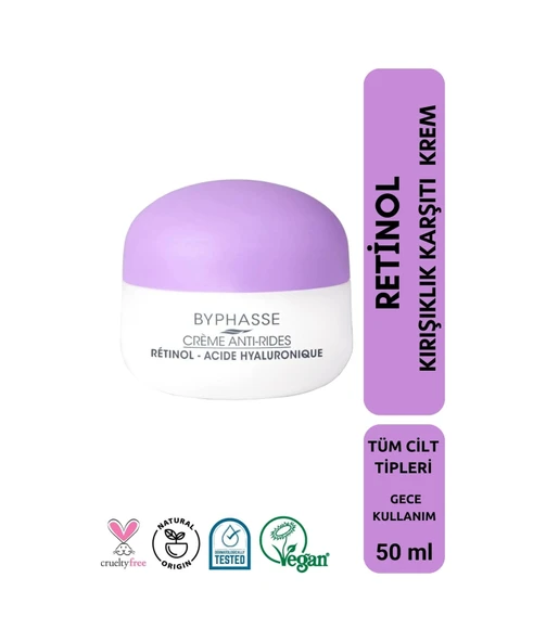 BYPHASSE Retinol Skin Booster Kırışıklık Karşıtı Krem 50ml ürün görseli 1