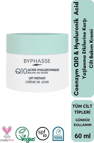 BYPHASSE Coenzym-Q10 Yaşlanma Karşıtı ve Toparlayıcı Gündüz Kremi 60ml ürün görseli 1