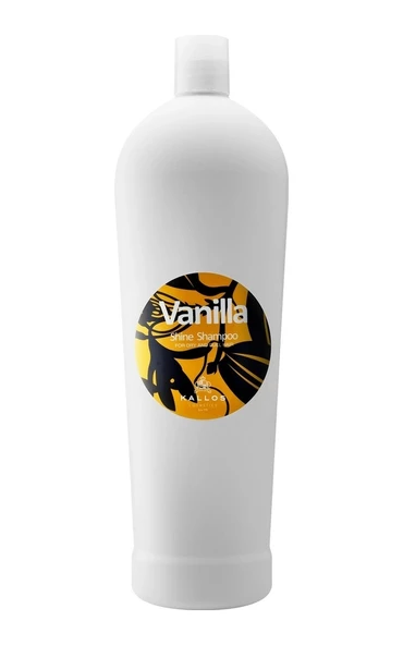 Kallos Cosmetics Vanilla Shine 1000ml Kuru Ve Mat Saçlar Için Işıltı Verici Şampuan ürün görseli 1