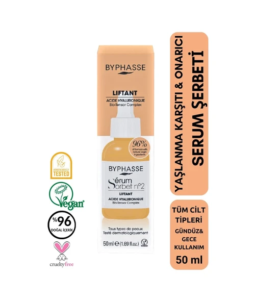 BYPHASSE Yaşlanma Karşıtı ve Onarıcı Serum Şerbeti 50ml ürün görseli 1