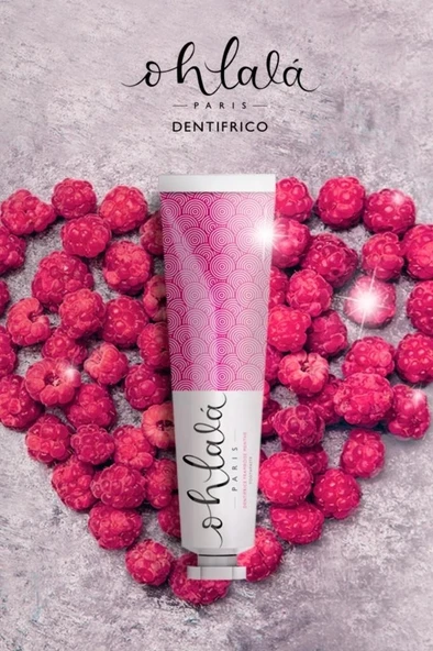 OHLALA Raspberry Mint (Ahududu-Nane) Diş Macunu 75ml - Resim 7