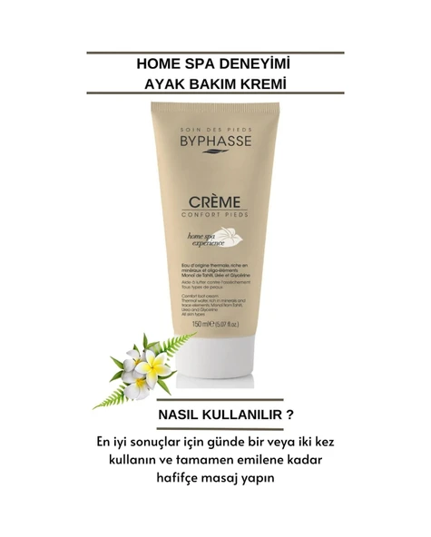 BYPHASSE Home Spa Ayak Bakım Kremi 150ml - Resim 3
