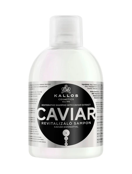 Kallos Cosmetics Caviar Havyar Özlü Onarıcı Şampuan 1000 ml  5998889512422 ürün görseli 1