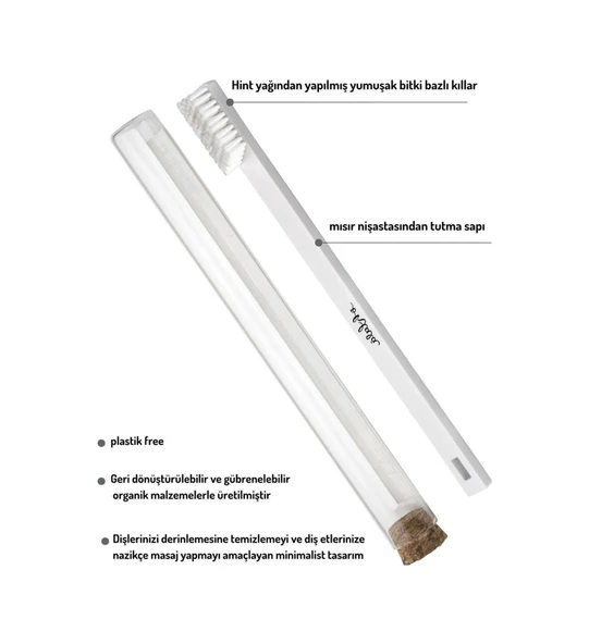 OHLALA Premium Soft Diş Fırçası - Resim 2