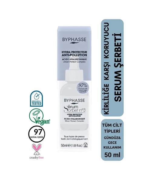 BYPHASSE Kirliliğe Karşı Koruyucu Serum Şerbeti 50ml ürün görseli 1