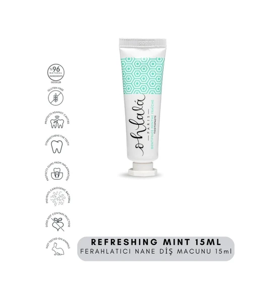 OHLALA Refreshing Mint Diş Macunu 15ml ürün görseli 1