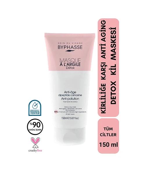 BYPHASSE Detox Anti Aging Kil Maskesi 150ml ürün görseli 1