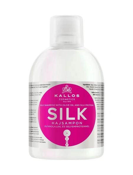 Kallos Cosmetics Kuru Hassas Ve Cansız Saçlara Zeytinyağlı Ve İpek Proteinli Şampuan 1000 ml 5998889508449 ürün görseli 1