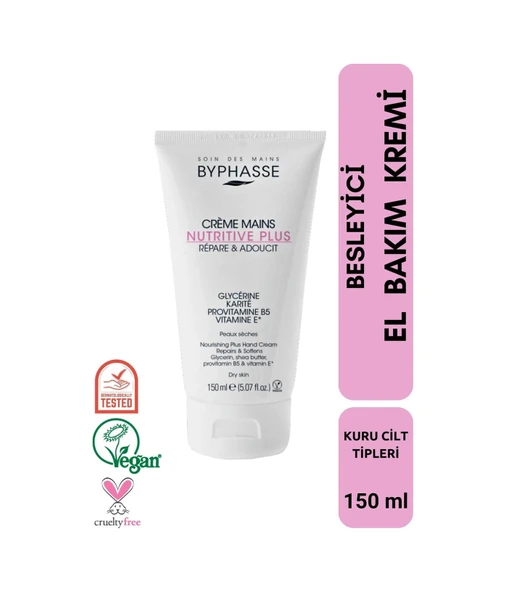 BYPHASSE Besleyici El Kremi 150ml ürün görseli 1