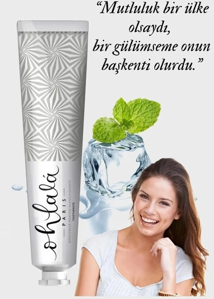 OHLALA Whitening Mint Diş Macunu 75ml - Resim 5