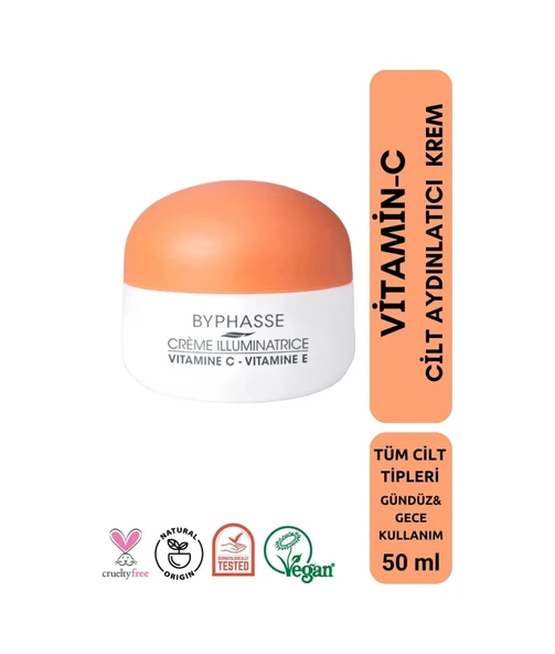 BYPHASSE Vitamin-C Skin Booster Cilt Aydınlatıcı Krem 50ml ürün görseli 1