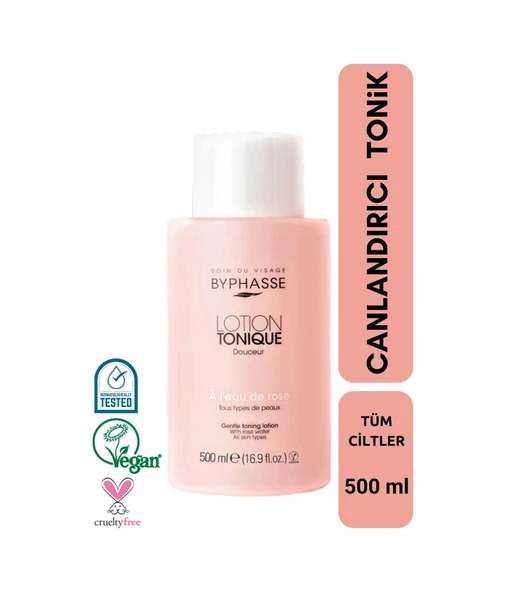 BYPHASSE Canlandırıcı Tonik Tüm Ciltler 500ml ürün görseli 1