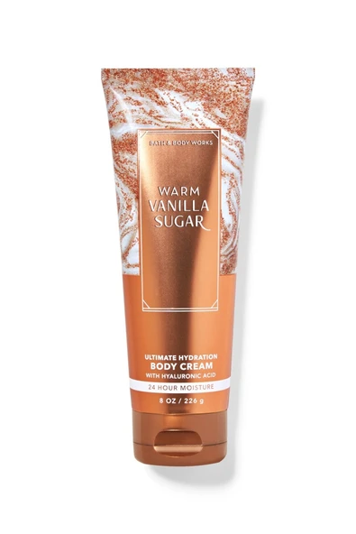 Bath & Body Works Warm Vanilla Sugar Yoğun Nemlendirici Vücut Kremi 226gr ürün görseli 1