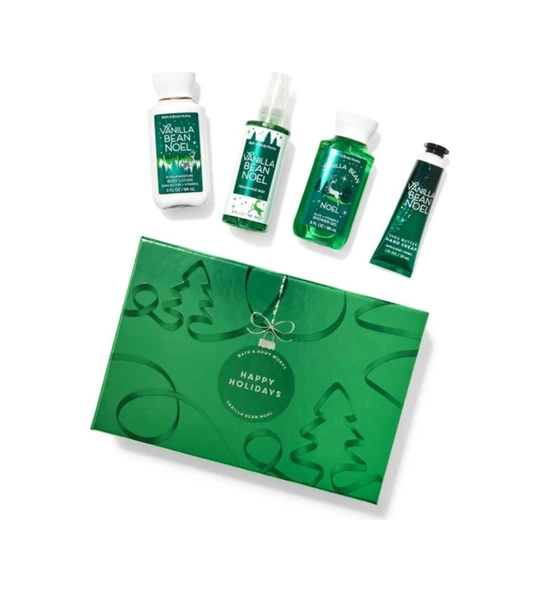 Bath & Body Works Vanilla Bean Noel Hediye Seti ürün görseli 1
