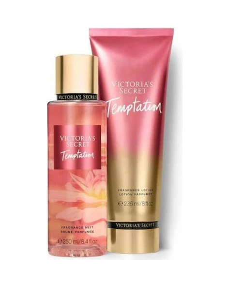 Victoria's Secret Temptation Vücut Sprey,vücut Losyonu 2 Li Set ürün görseli 1