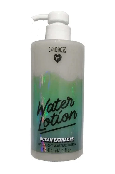 Victoria's Secret Pink Water Lotion Ocean Extracts Ultra Light Moisture 355 ml Kadın Vücut Losyonu ürün görseli 1