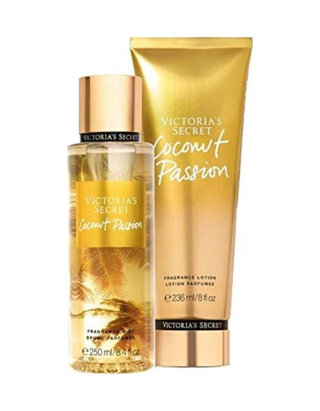 Victoria's Secret Coconut Passion  Vücut Sprey,vücut Losyonu 2 Li Set ürün görseli 1