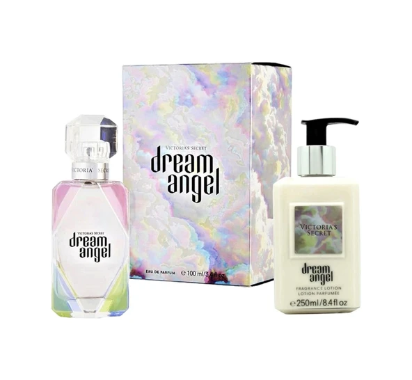 Victoria's Secret Dream Angel Edp 100 ml Kadın Parfüm 250 ml Vücut Losyonu 2li Set ürün görseli 1