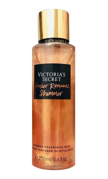 Victoria's Secret Amber Romance Shimmer Mist 250 ml Simli Işıltılı Vücut Spreyi ürün görseli 1