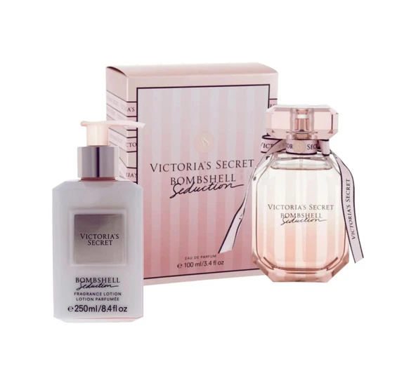 Victoria's Secret Bombshell Seduction Edp 100 ml Kadın Parfüm + 250 ml Vücut Losyonu 2li Set ürün görseli 1