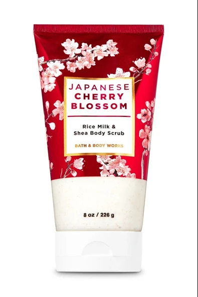 Bath & Body Works Japanese Cherry Blossom Vücut Peelingi 226 gr ürün görseli 1