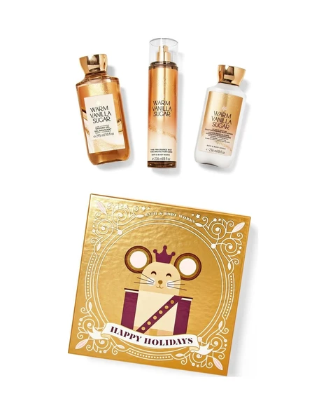 Bath & Body Works Warm Vanilla Sugar Hediye Seti ürün görseli 1