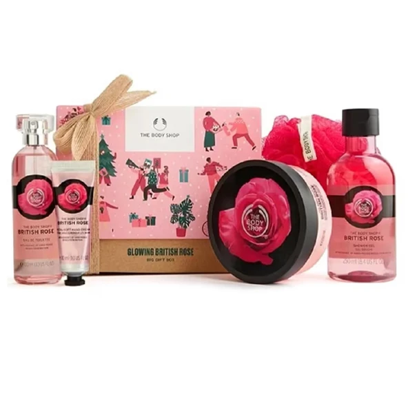 The Body Shop British Rose 5'li Orta Boy Hediye Kutusu ürün görseli 1