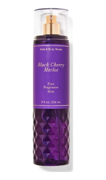 Bath & Body Works Black Cherry Merlot Vücut Spreyi 8 oz / 236 mL ürün görseli 1