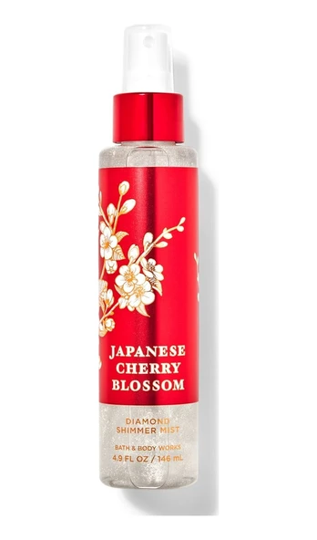 Bath & Body Works Japanese Cherry Blossom IşıltılıVücut Spreyi 146 ml ürün görseli 1