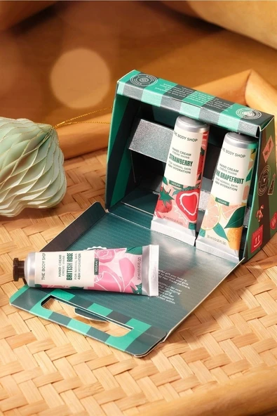 The Body Shop Üçlü El Bakım Hediye Seti ürün görseli 1