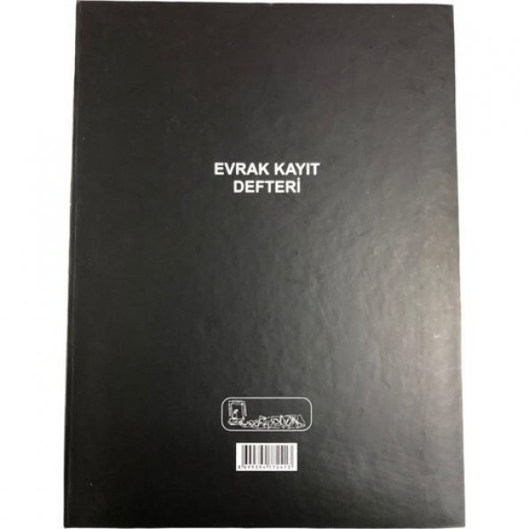 Kocaoluk Evrak Kayıt Defteri (100 Yaprak Ciltli) ürün görseli 1