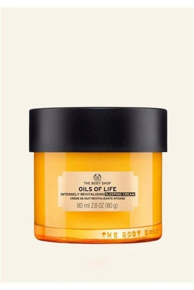 The Body Shop Oils Of Life Yoğun Canlandırıcı Uyku Kremi 80ml ürün görseli 1