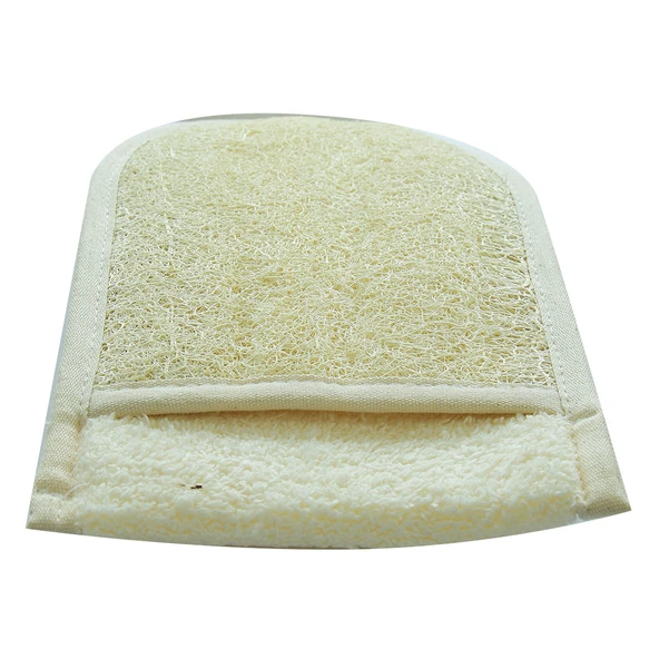 Doğal Kabak Lifli Banyo Duş Eldiveni Kese 15x25 Cm ürün görseli 1