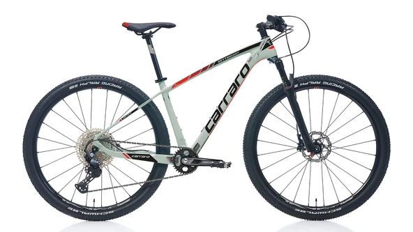 Carraro Setteguadi 9.1 Deore 12 Vites HD Fren 29 Jant Dağ Bisikleti Çimento Grisi 48 Kadro ürün görseli 1