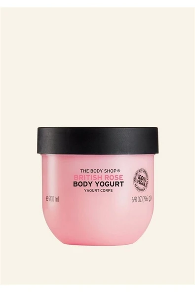 The Body Shop British Rose Body Yogurt 200ml ürün görseli 1