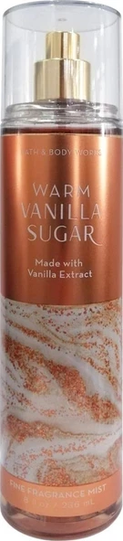Bath & Body Works Warm Vanilla Sugar Vücut Spreyi 8 oz / 236 mL ürün görseli 1