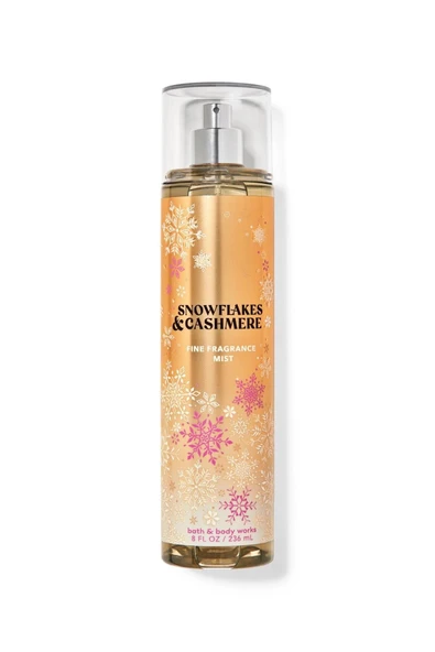 Bath & Body Works Snowflakes & Cashmere Vücut Spreyi 236 ml ürün görseli 1
