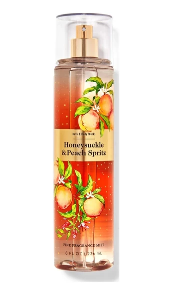 Bath & Body Works Honeysuckle & Peach Spritz Vücut Spreyi 236 ml ürün görseli 1