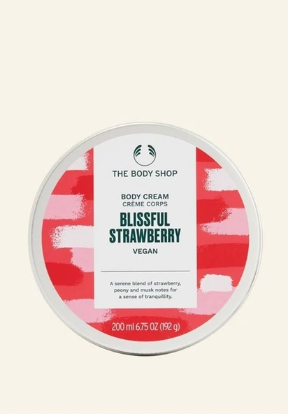 The Body Shop Blissful Strawberry Vücut Kremi ürün görseli 1