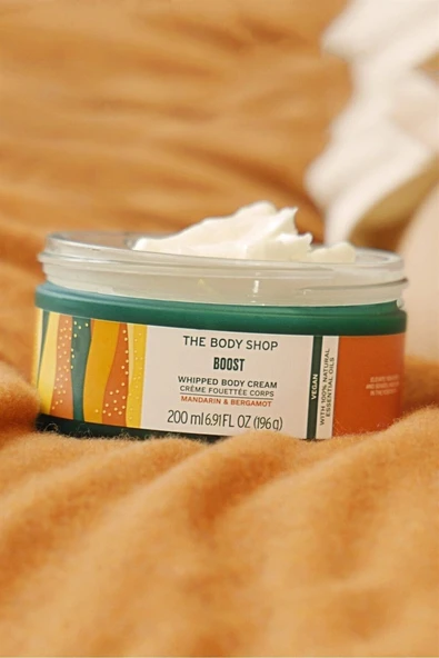 The Body Shop Boost Whipped Vücut Kremi - Resim 2