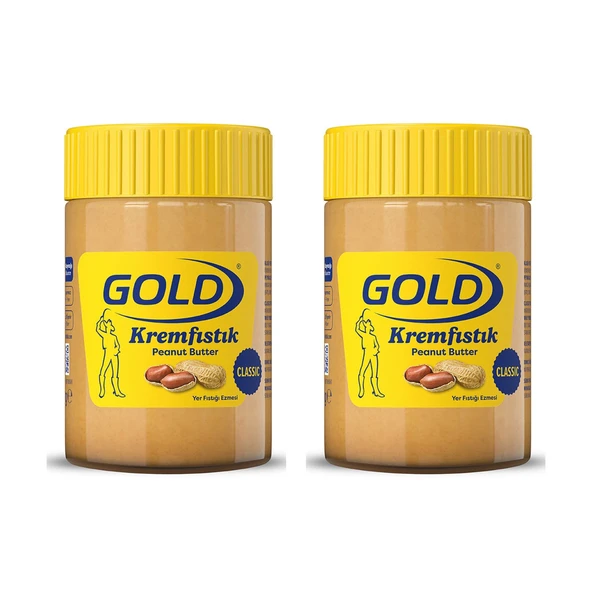 Gold Fıstık Ezmesi Classic 340 gr x 2 Adet ürün görseli 1
