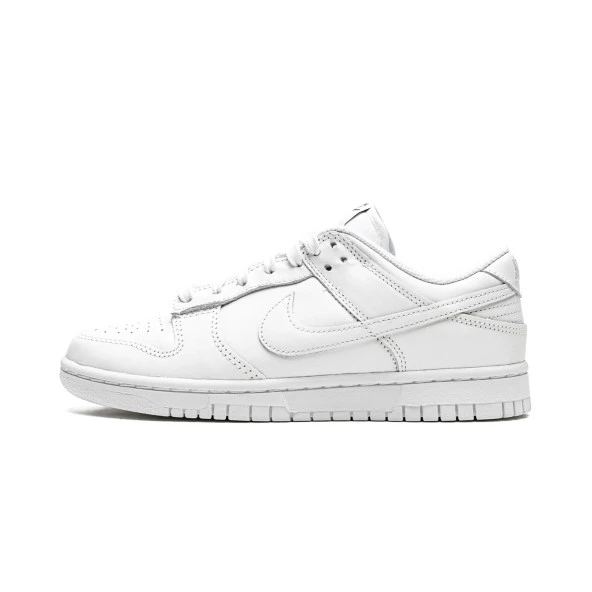 Nike Dunk Low Triple White ürün görseli 1