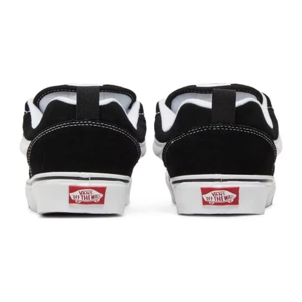Vans Knu Skool Black White - Resim 4