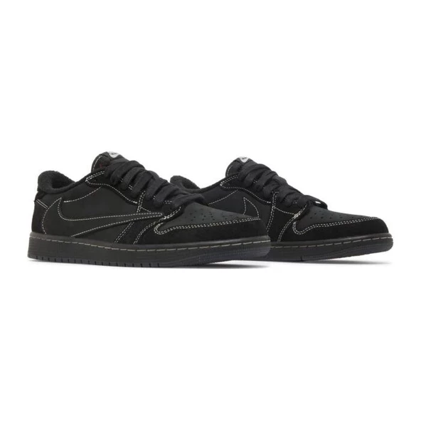 Air Jordan 1 Low x Travis Scott OG SP Black Phantom - Resim 3