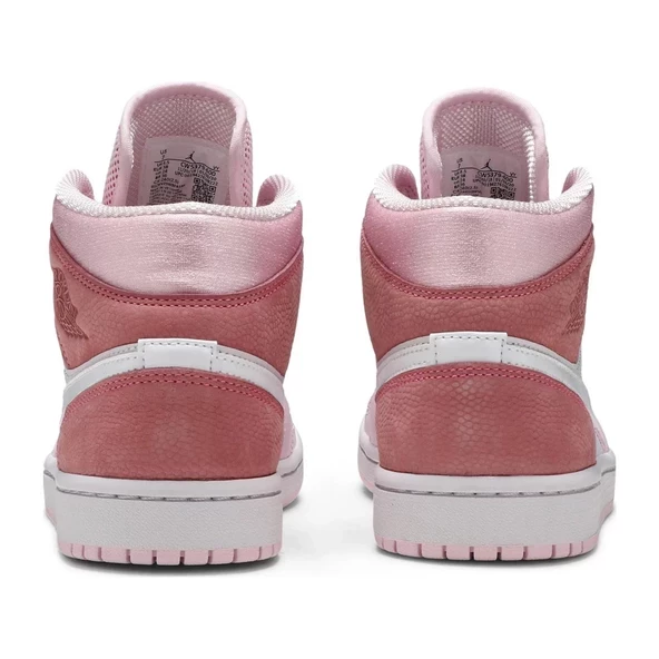 Air Jordan 1 Mid Digital Pink - Resim 4